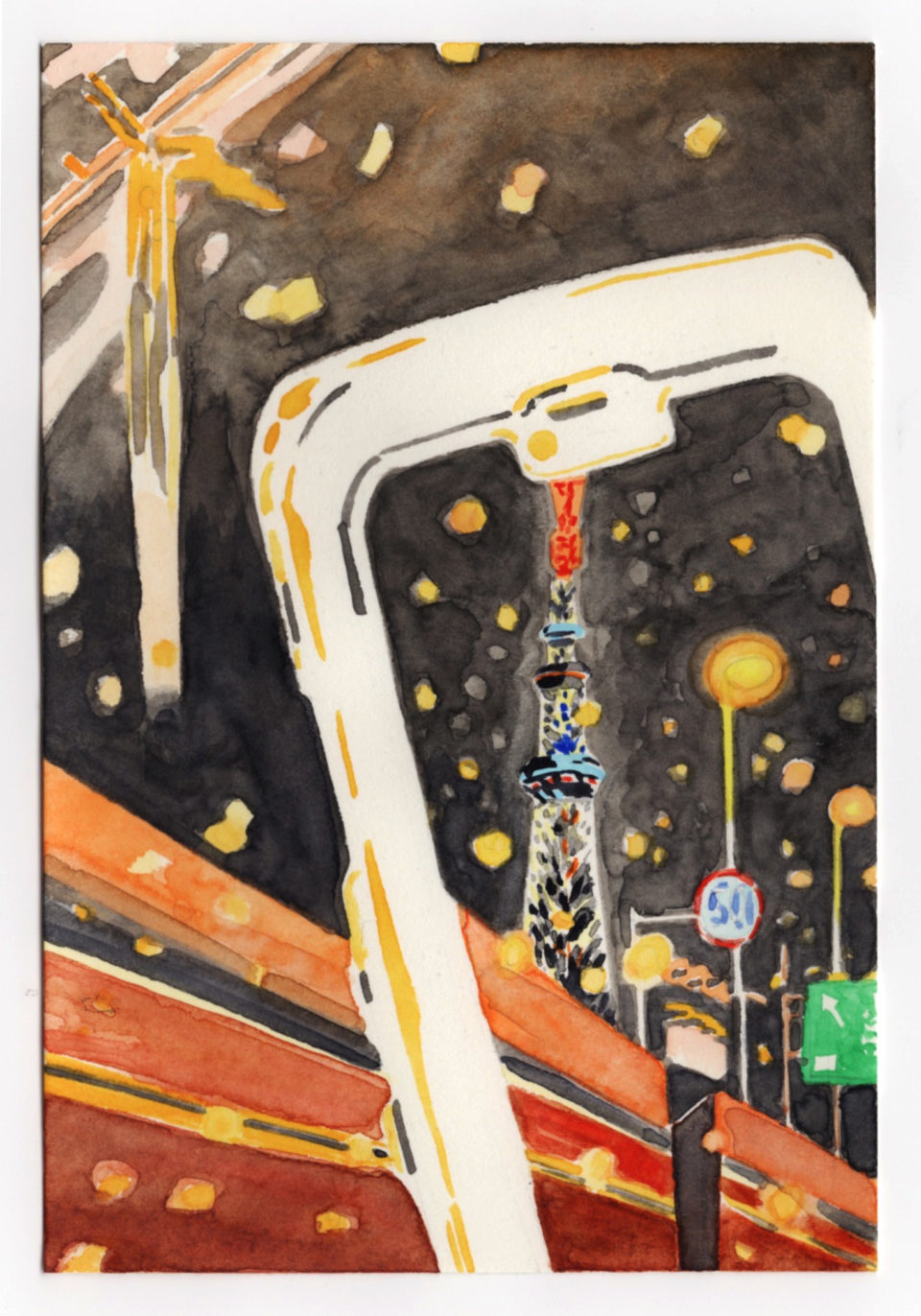 雨粒はスパンコール　Raindrops are sequins