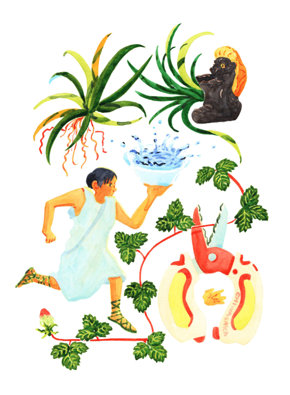 息をするための準備 Preparing to breathe